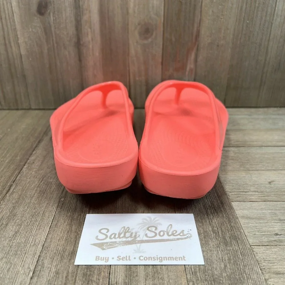 Oofos Oolala Pink Comfort Recovery Thong Flip Flop Sandals Women's 7 / 38_4